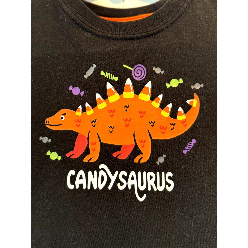 Toddler's Halloween Candysaurus Shirt Size 18 months - Picture 2 of 4